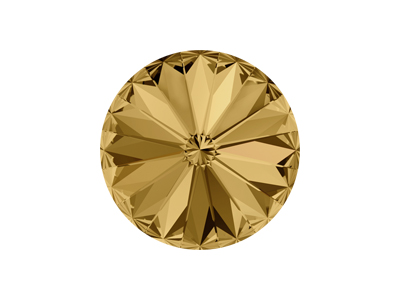 Swarovski Rivoli 12mm Farbe Light Colorado Topaz